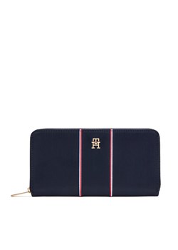 Tommy Hilfiger Duży Portfel Damski Th Icon Lrg Za Nylon Corp AW0AW17954 Granatowy ze sklepu MODIVO w kategorii Portfele damskie - zdjęcie 185353769