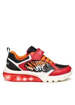 Geox Sneakersy J Ciberdron J56LBB 054CE C0020 S Czerwony ze sklepu MODIVO w kategorii Buty sportowe dziecięce - zdjęcie 185353788