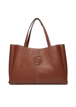 BOSS Torebka 50535938 Brązowy ze sklepu MODIVO w kategorii Torby Shopper bag - zdjęcie 185353845