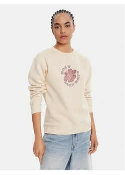 Roxy Bluza Vl Surf Stoked Hoodie Brushed ERJFT05028 Beżowy Regular Fit ze sklepu MODIVO w kategorii Bluzy damskie - zdjęcie 185353885