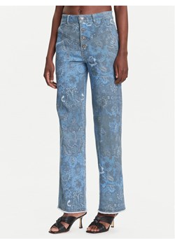 Desigual Jeansy Pasley 25WWPW01 Niebieski Straight Fit ze sklepu MODIVO w kategorii Jeansy damskie - zdjęcie 185353897