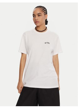 Billabong T-Shirt Arch Wave Ss C1SS65 Biały Regular Fit ze sklepu MODIVO w kategorii Bluzki damskie - zdjęcie 185353938