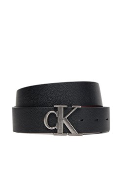 Calvin Klein Pasek Męski Monogram Buckle 35Mm Adj/Rev LV04D7017G Czarny - id: 0000305362988 - marki Calvin Klein - 185353988 Calvin Klein Pasek Męski Monogram Buckle 35Mm Adj/Rev LV04D7017G Czarny ze sklepu MODIVO w kategorii Paski męskie - zdjęcie 185353988