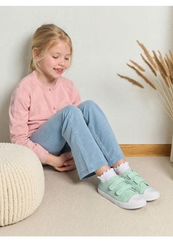 Sinsay - Trampki zapinane na rzepy - zielony ze sklepu Sinsay w kategorii Trampki dziecięce - zdjęcie 185355935