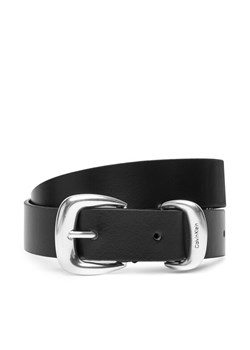 Pasek Damski Calvin Klein LV04K7012G Czarny ze sklepu eobuwie.pl w kategorii Paski damskie - zdjęcie 185356618