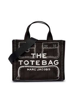 Marc Jacobs Shopperka Trompe L''Oeil Cargo Canvas Medium Tote ze sklepu Gomez Fashion Store w kategorii Torby Shopper bag - zdjęcie 185356907