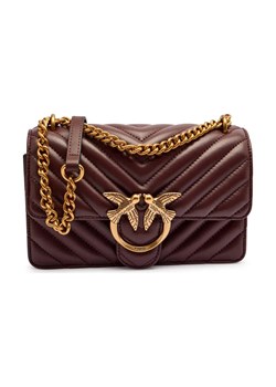 Pinko Skórzana torebka na ramię Love One Mini ze sklepu Gomez Fashion Store w kategorii Listonoszki - zdjęcie 185356966