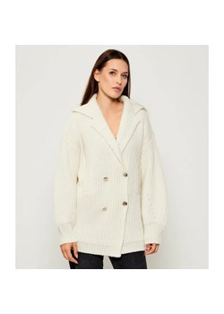 Liu Jo Kardigan | Loose fit | z dodatkiem wełny ze sklepu Gomez Fashion Store w kategorii Swetry damskie - zdjęcie 185357165