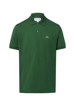 Lacoste Męska koszulka polo Mężczyźni Bawełna zielony jednolity ze sklepu vangraaf w kategorii T-shirty męskie - zdjęcie 185362686