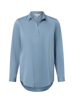 Marie Lund Bluzka damska Kobiety Bawełna niebieski jednolity ze sklepu vangraaf w kategorii Bluzki damskie - zdjęcie 185362699