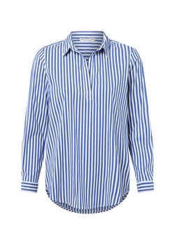 Marie Lund Bluzka damska tunika Kobiety Bawełna biały w paski ze sklepu vangraaf w kategorii Bluzki damskie - zdjęcie 185362705