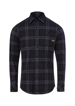 G-Star RAW Koszula męska - Bosca Mężczyźni Slim Fit Bawełna czarny w kratkę ze sklepu vangraaf w kategorii Koszule męskie - zdjęcie 185362707