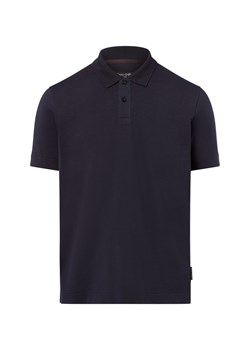 Marc O'Polo Męska koszulka polo Mężczyźni Bawełna granatowy jednolity ze sklepu vangraaf w kategorii T-shirty męskie - zdjęcie 185362708