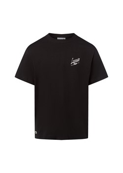 Lacoste Koszulka męska Mężczyźni Bawełna czarny nadruk ze sklepu vangraaf w kategorii T-shirty męskie - zdjęcie 185362718