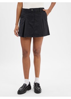 Tommy Jeans Damska spódnica mini Kobiety Bawełna czarny jednolity ze sklepu vangraaf w kategorii Spódnice - zdjęcie 185362756
