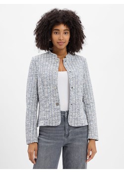 More & More Damska kurtka pudełkowa Kobiety Bouclé écru marmurkowy ze sklepu vangraaf w kategorii Marynarki damskie - zdjęcie 185362806