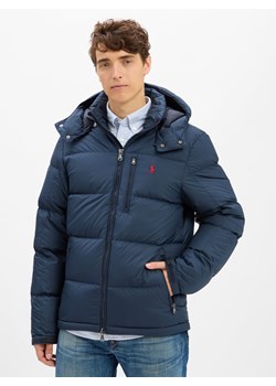 Polo Ralph Lauren Męska pikowana kurtka puchowa Mężczyźni granatowy jednolity ze sklepu vangraaf w kategorii Kurtki męskie - zdjęcie 185362809