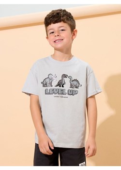Sinsay - Koszulka z krótkim rękawem - szary ze sklepu Sinsay w kategorii T-shirty chłopięce - zdjęcie 185363355