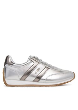 Sneakersy Guess FLTSAP LEM12 Srebrny ze sklepu eobuwie.pl w kategorii Buty sportowe damskie - zdjęcie 185363969