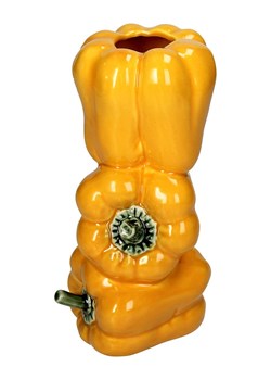 Kersten Wazon &quot;Bell Pepper&quot; w kolorze żółtym - 11 x 19,9 x 9,8 cm ze sklepu Limango Polska w kategorii Wazony - zdjęcie 185364976