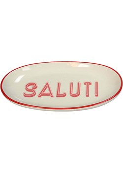 Kersten Talerz &quot;Saluti&quot; w kolorze beżowo-różowym do serwowania - 12,5 x 21 cm ze sklepu Limango Polska w kategorii Naczynia - zdjęcie 185364999