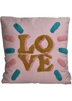 Kersten Poduszka &quot;Love&quot; w kolorze jasnoróżowym - 45 x 45 cm ze sklepu Limango Polska w kategorii Poduszki dekoracyjne - zdjęcie 185365045