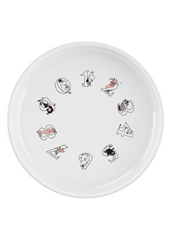 RIG-TIG Miska &quot;Moomin ABC&quot; w kolorze biało-jasnoróżowym - Ø 15 cm ze sklepu Limango Polska w kategorii Naczynia - zdjęcie 185365066
