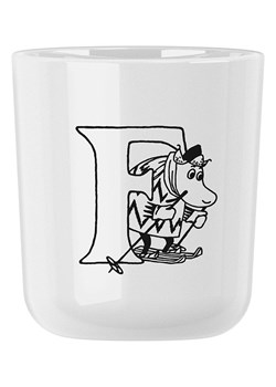 RIG-TIG Kubek &quot;Moomin ABC - F&quot; w kolorze białym - 200 ml ze sklepu Limango Polska w kategorii Kubki - zdjęcie 185365075