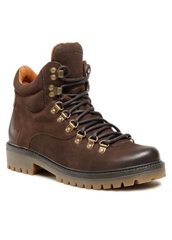 Trapery Lasocki WB-ASPIN-05 Brązowy ze sklepu eobuwie.pl w kategorii Workery damskie - zdjęcie 185365109