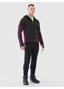 Męskie buty trekkingowe 4F 4FWMM00FOTSM038 - czarne ze sklepu Sportstylestory.com w kategorii Buty trekkingowe męskie - zdjęcie 185368227