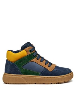 Sneakersy Geox J Theleven J46LDC 05422 C4248 D Granatowy ze sklepu eobuwie.pl w kategorii Buty sportowe dziecięce - zdjęcie 185371148