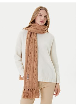 Szalik Polo Ralph Lauren 455981434003 Brązowy ze sklepu eobuwie.pl w kategorii Szaliki i chusty damskie - zdjęcie 185371159