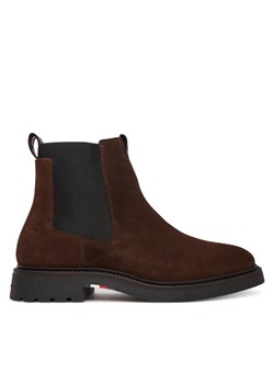 Sztyblety Tommy Hilfiger Comfort Lwt FM0FM05592 Brązowy ze sklepu eobuwie.pl w kategorii Buty zimowe męskie - zdjęcie 185371185