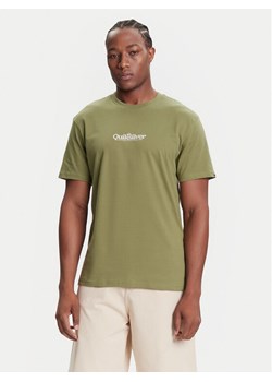 Quiksilver T-Shirt EQYZT08174 Zielony Regular Fit ze sklepu MODIVO w kategorii T-shirty męskie - zdjęcie 185371775