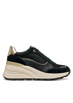 Geox Sneakersy D Spherica Ec13 D45WAA 0MA22 C9999 Czarny ze sklepu MODIVO w kategorii Buty sportowe damskie - zdjęcie 185371788