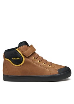 Geox Sneakersy J Gisli J465CC 0MEFU C0202 D Brązowy ze sklepu MODIVO w kategorii Buty sportowe dziecięce - zdjęcie 185371797