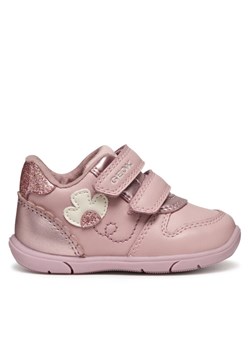 Geox Sneakersy B Zapito B566DC 054AJ C8014 Różowy ze sklepu MODIVO w kategorii Buty sportowe dziecięce - zdjęcie 185371836