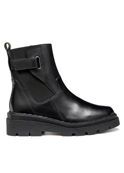 Geox Botki D Felleny D56XEC 00043 C9999 Czarny ze sklepu MODIVO w kategorii Botki - zdjęcie 185371837
