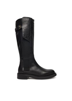 Pollini Kozaki SA26093G0NTK0000 Czarny ze sklepu MODIVO w kategorii Kozaki damskie - zdjęcie 185371846