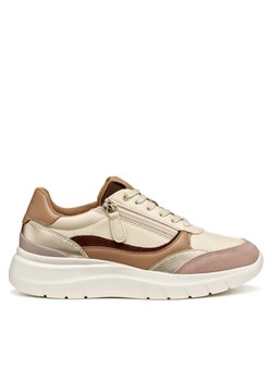 Geox Sneakersy D Plummery D56YNE 0BC6P C1056 Écru ze sklepu MODIVO w kategorii Buty sportowe damskie - zdjęcie 185371847