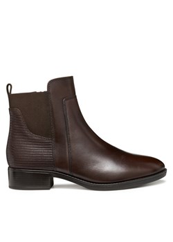 Geox Botki D Felicity D94G1G 04347 C6006 Brązowy ze sklepu MODIVO w kategorii Botki - zdjęcie 185371869