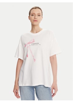 ONLY T-Shirt Vivvi 15346761 Biały Regular Fit ze sklepu MODIVO w kategorii Bluzki damskie - zdjęcie 185371889