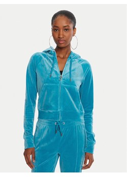 Juicy Couture Bluza Madison JCWA122001 Niebieski Slim Fit ze sklepu MODIVO w kategorii Bluzy damskie - zdjęcie 185371897