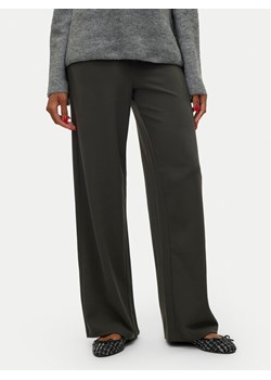 Vero Moda Spodnie materiałowe Berlin 10318454 Szary Wide Leg ze sklepu MODIVO w kategorii Spodnie damskie - zdjęcie 185371938