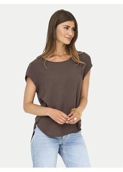 ONLY Bluzka Vic 15142784 Brązowy Regular Fit ze sklepu MODIVO w kategorii Bluzki damskie - zdjęcie 185372017