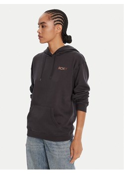 Roxy Bluza ERJFT04996 Szary Regular Fit ze sklepu MODIVO w kategorii Bluzy damskie - zdjęcie 185372018