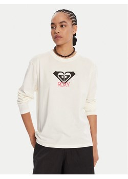 Roxy Bluzka Hangloose Art Ls ERJZT06035 Écru Regular Fit ze sklepu MODIVO w kategorii Bluzki damskie - zdjęcie 185372026