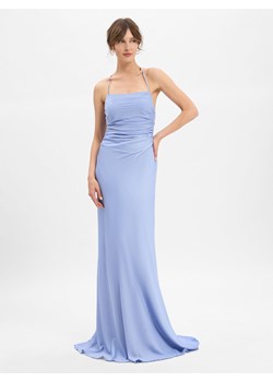 Marie Lund Damska sukienka wieczorowa Kobiety jasnoniebieski jednolity ze sklepu vangraaf w kategorii Sukienki - zdjęcie 185373649