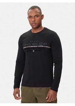 Aeronautica Militare Longsleeve 252TS2474UJ00641 Czarny Regular Fit ze sklepu MODIVO w kategorii T-shirty męskie - zdjęcie 185373665