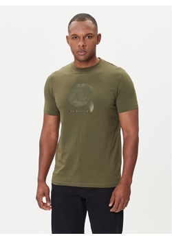 KARL LAGERFELD T-Shirt 755032 554221 Zielony Regular Fit ze sklepu MODIVO w kategorii T-shirty męskie - zdjęcie 185373747